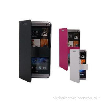 Book Flip HTC Leather Phone Case Extra slim Type For HTC ON